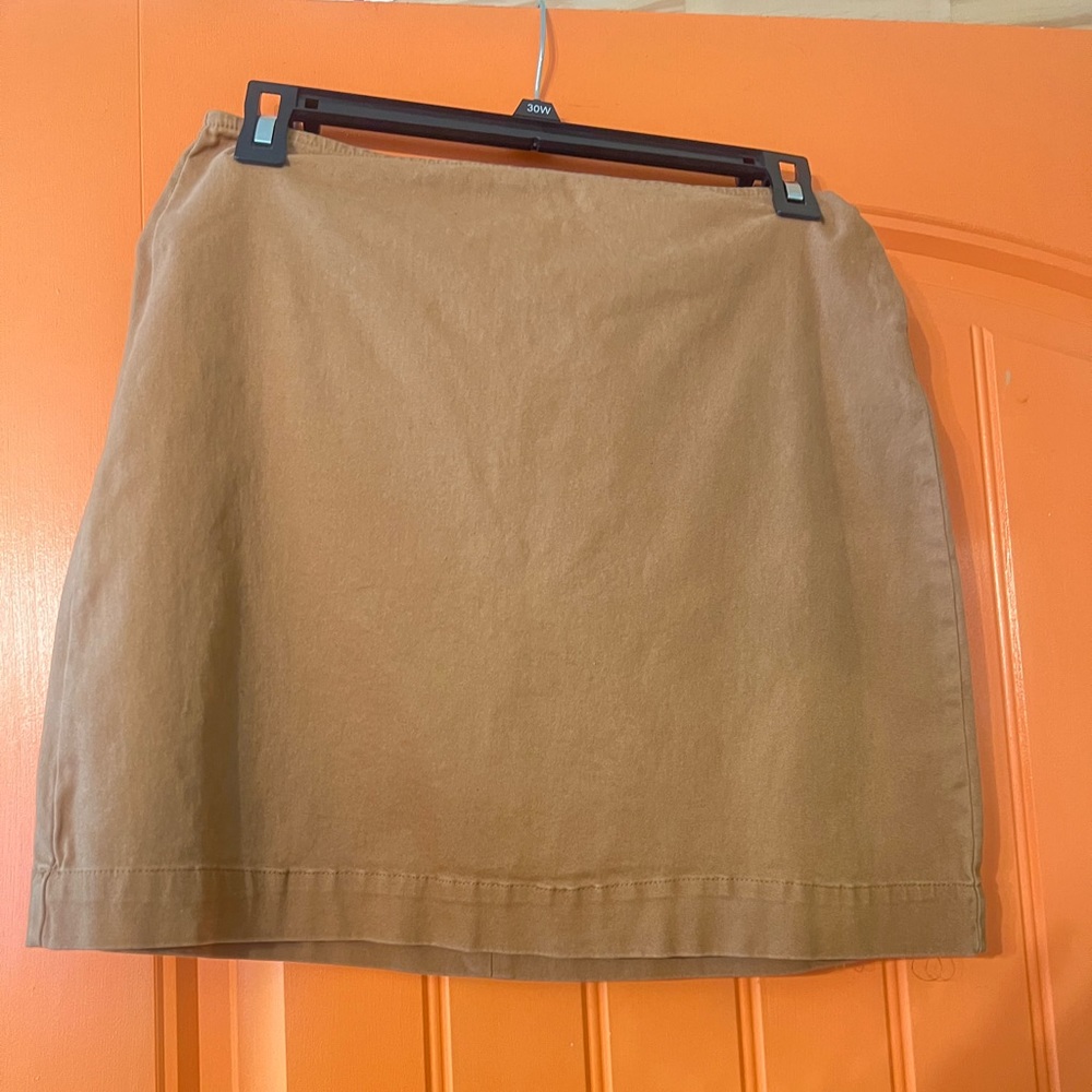 GB, Brown Mini Skirt, M
